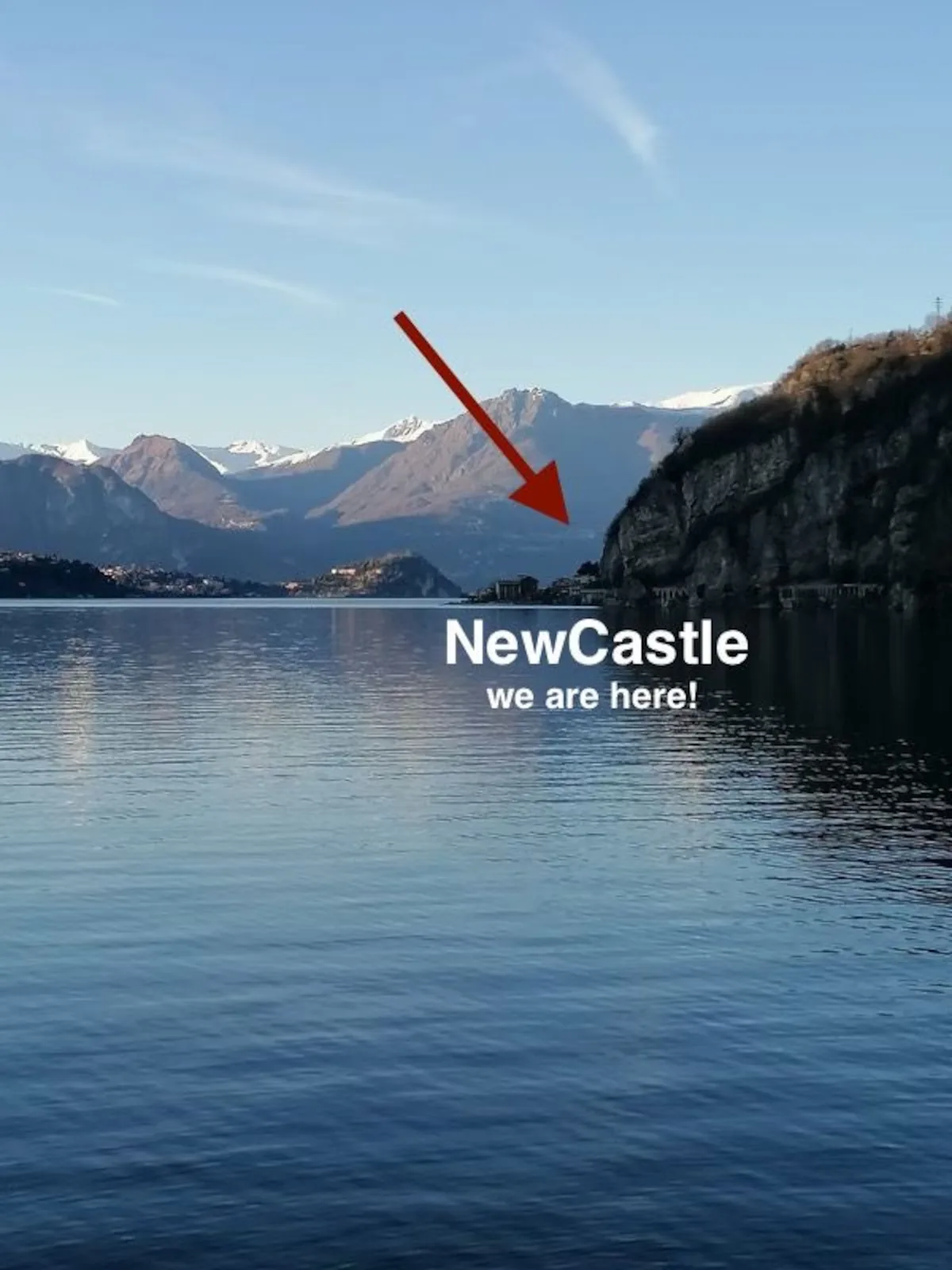 Dove si trova NewCastle sul Lago di Como