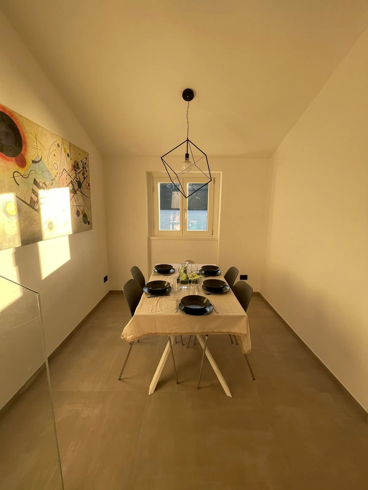 La zona pranzo